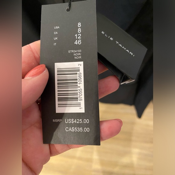 Elie Taheri - Blazer - Black - NWT - Picture 3 of 4